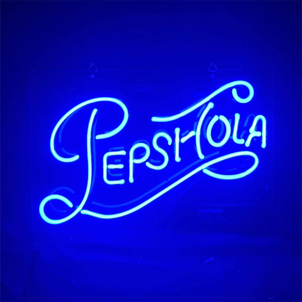 Pepsi Cola Font Neon Signs - TN128-  DRIVEN - 1