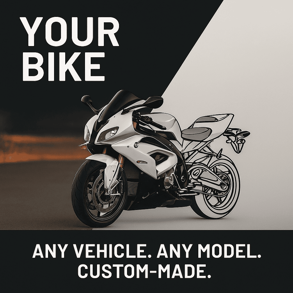 Your Personalized Motorcycle Metal Wall Art - MT1114 - MT1114B49L-MT1114B69L-MT1114B99L-MT1114B115L-MT1114B140L-  DRIVEN - 1