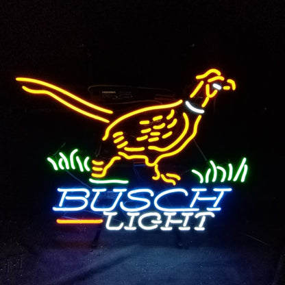 Pheasant Busch Light Neon Signs - MA075-19寸-MA076-24寸-  DRIVEN - 2