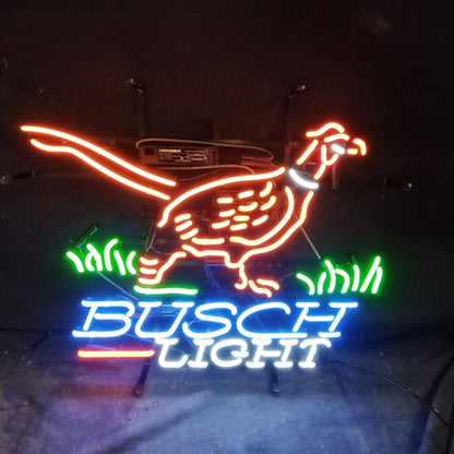Pheasant Busch Light Neon Signs - MA075-19寸-MA076-24寸-  DRIVEN - 1