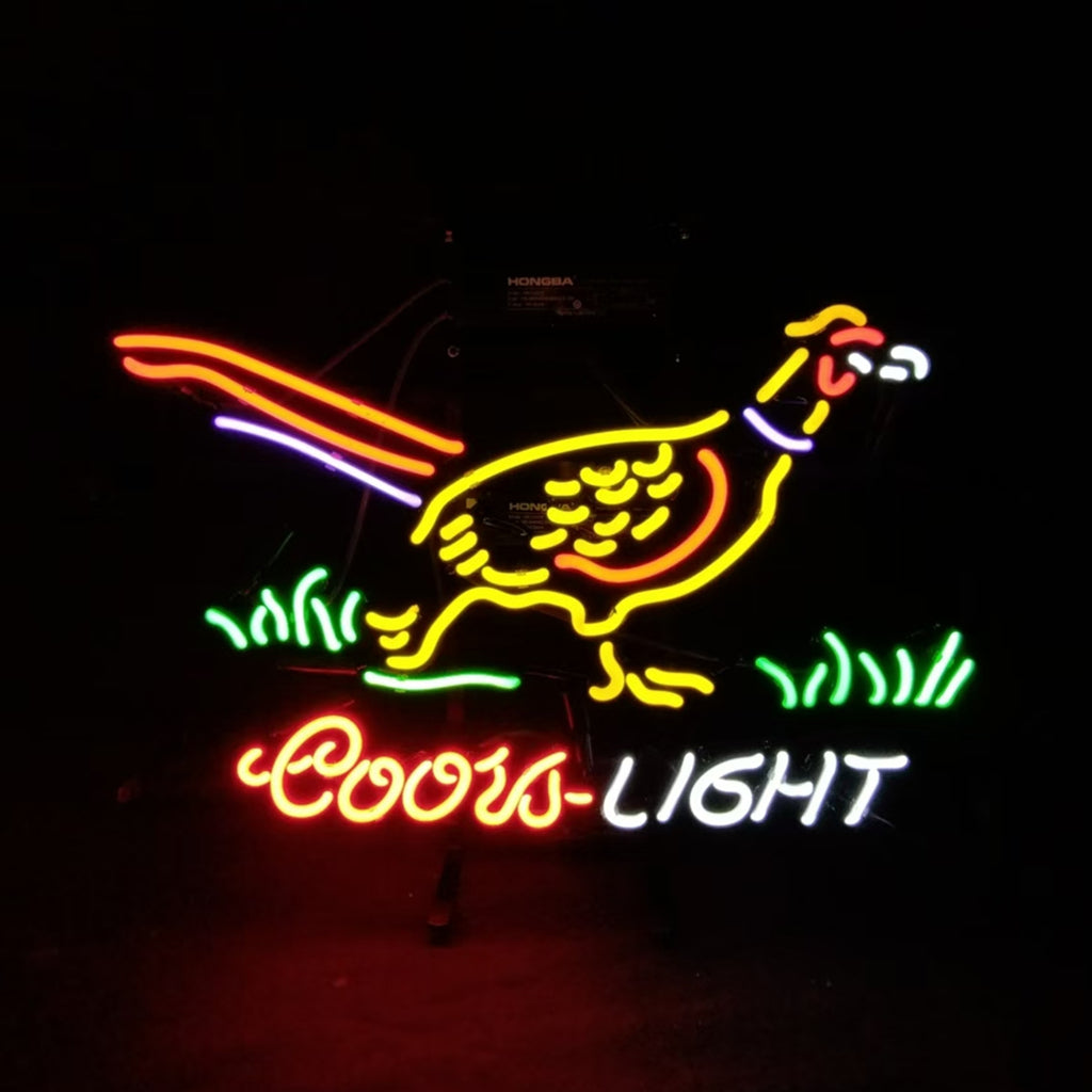 Pheasant Coors Light Neon Light Sign - MEX149-  DRIVEN - 2