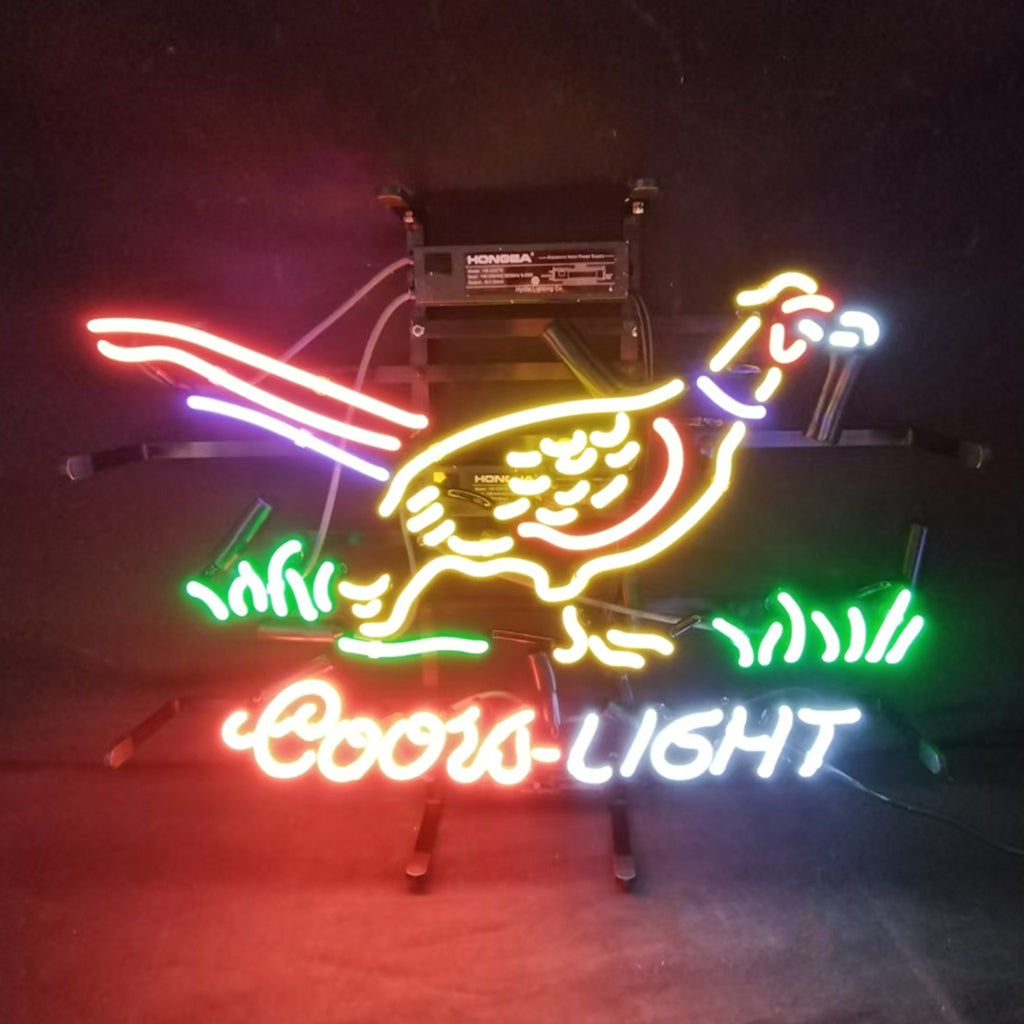 Pheasant Coors Light Neon Light Sign - MEX149-  DRIVEN - 1