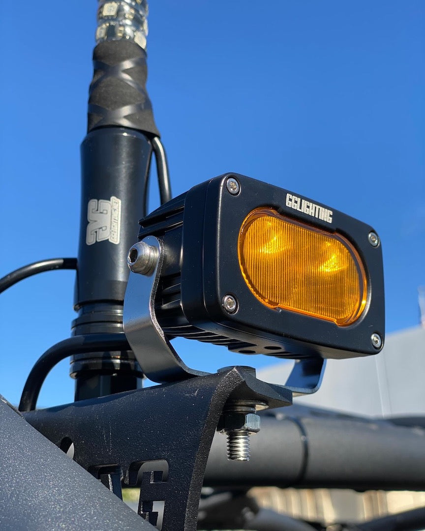 GP10 Flood Offroad LED Pod Amber - Item #628-  DRIVEN - 6