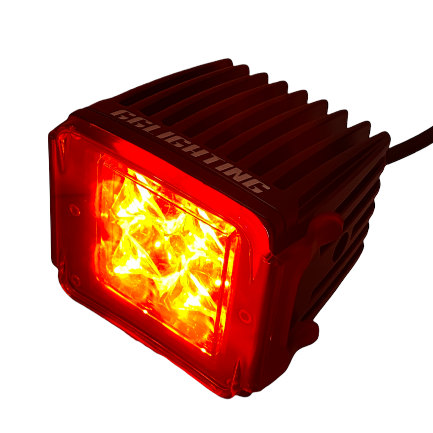 LED Pod Lens Colored Cover - Item #600ACOVER-  DRIVEN - 12