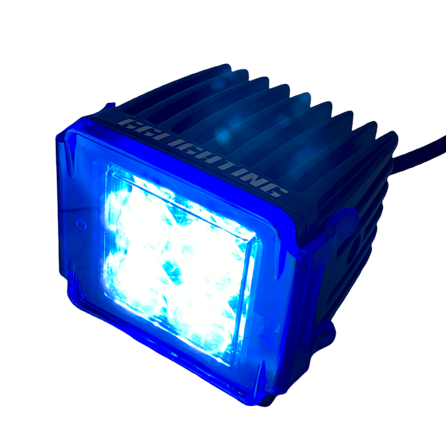 LED Pod Lens Colored Cover - Item #600ACOVER-  DRIVEN - 10