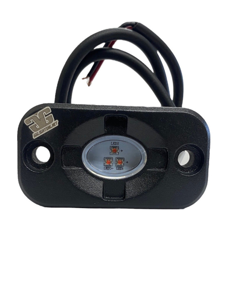 RL15 LED Rock Light Dome Light for Jeep 4x4 Underglow Rock Crawling