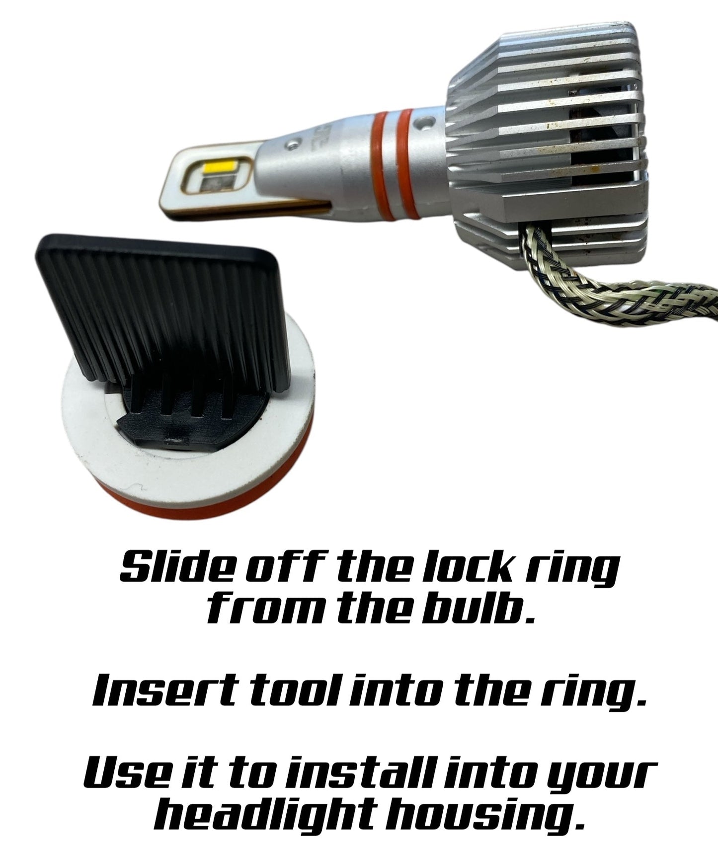 G4-RS 3 Color LED Headlight Bulbs White/Yellow/Amber - sku-42562565800094-sku-42562565832862-sku-42562565865630-sku-42562565898398-sku-42562565931166-  DRIVEN - 7
