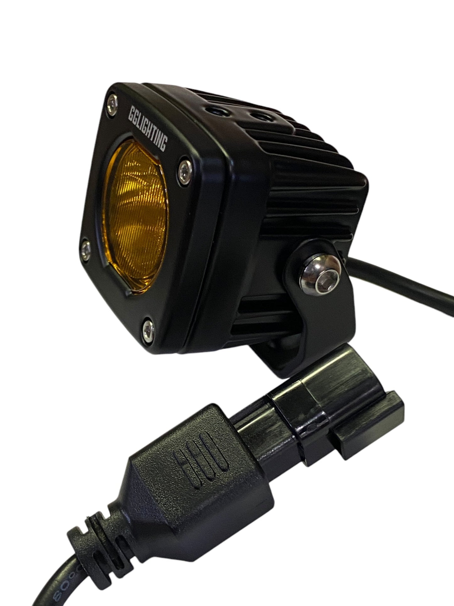 GP5 Single LED Pod Light Amber + Free Clear Lens - Item #622-  DRIVEN - 8