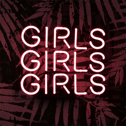 Girls Girls Girls Neon Signs - TN091B-TN091A-TN091C-  DRIVEN - 4
