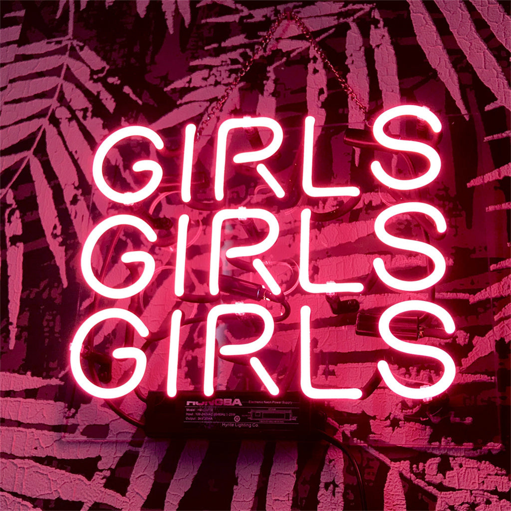 Girls Girls Girls Neon Signs - TN091B-TN091A-TN091C-  DRIVEN - 5