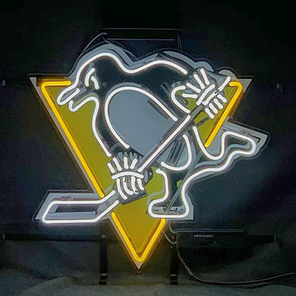 Pittsburgh Penguins Hockey Neon Signs - ME943-  DRIVEN - 2
