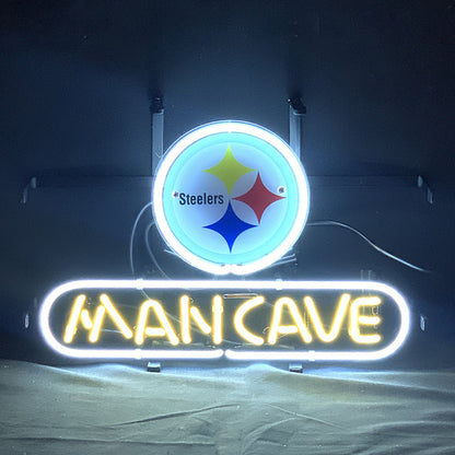 Pittsburgh Steelers Football Man Cave Neon Signs - TN325-  DRIVEN - 3