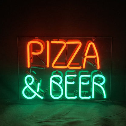 Pizza & Beer Neon Signs Light - TN279-  DRIVEN - 2
