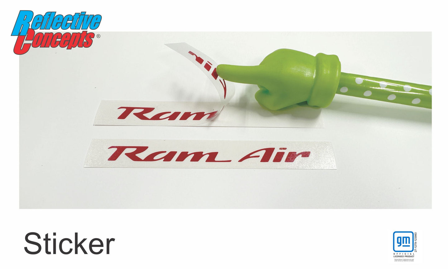 Ram Air  Decal - 97-03 Grand Prix - PO:RA-gp-01-PO:RA-gp-02-PO:RA-gp-03-PO:RA-gp-04-PO:RA-gp-05-  DRIVEN - 3