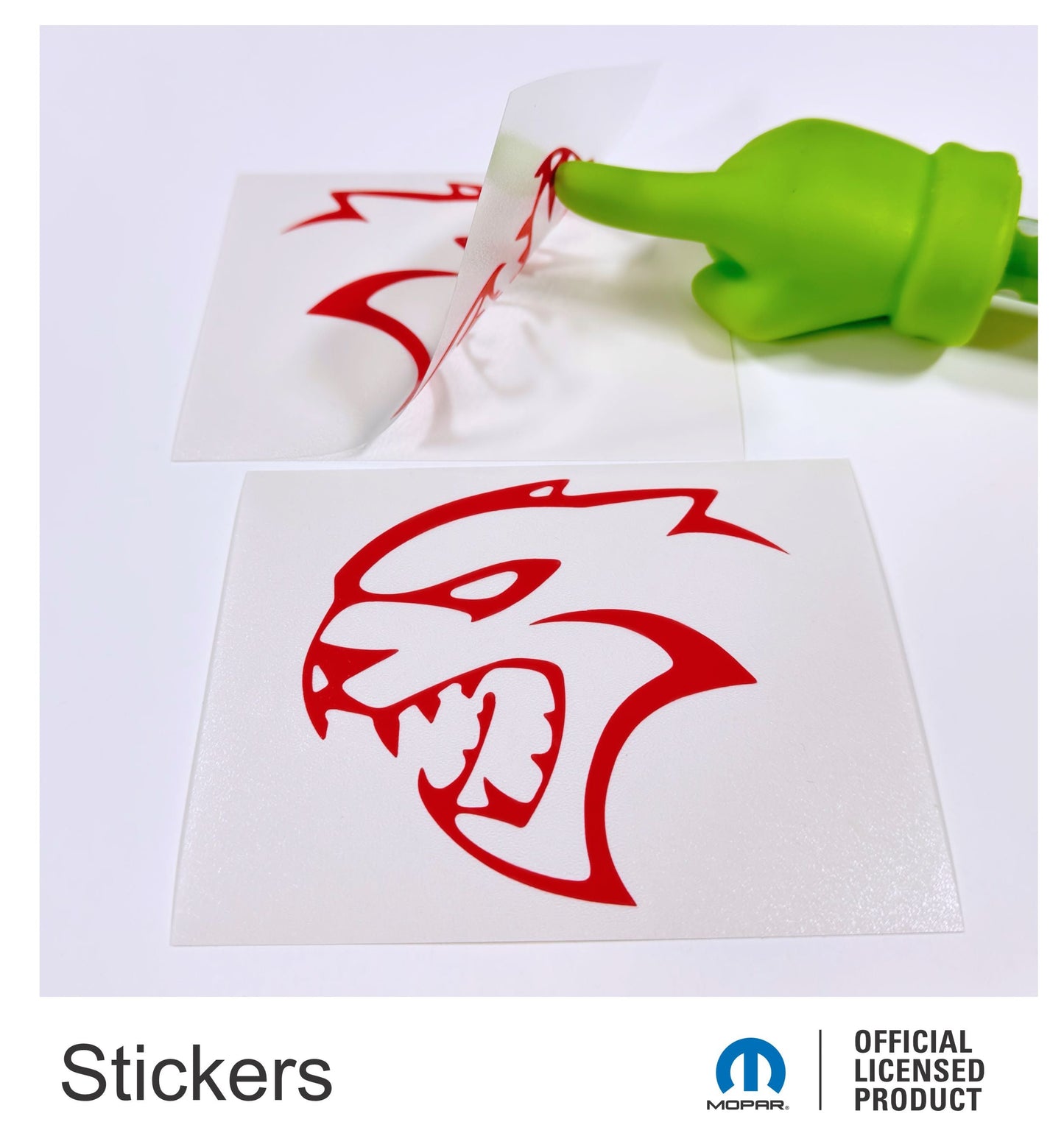 Hellcat Emblem Overlay Decals (pair) - 19-23 Challenger SRT Hellcat - sku-44666394935483-sku-44666395033787-sku-44666395132091-sku-44666395230395-sku-44666395328699-  DRIVEN - 2