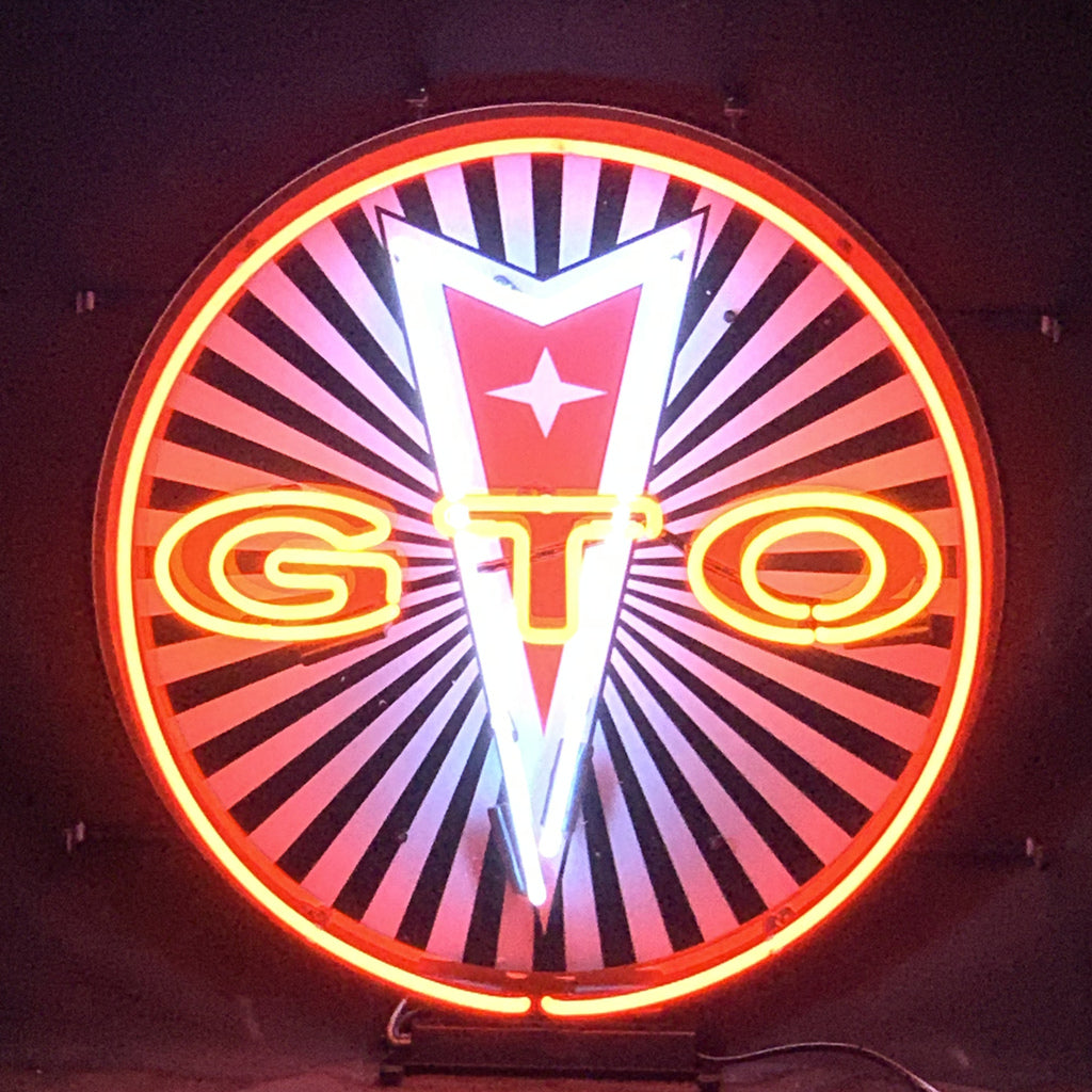 Pontiac GTO Auto Car Neon Signs - ME958-ME959-  DRIVEN - 1