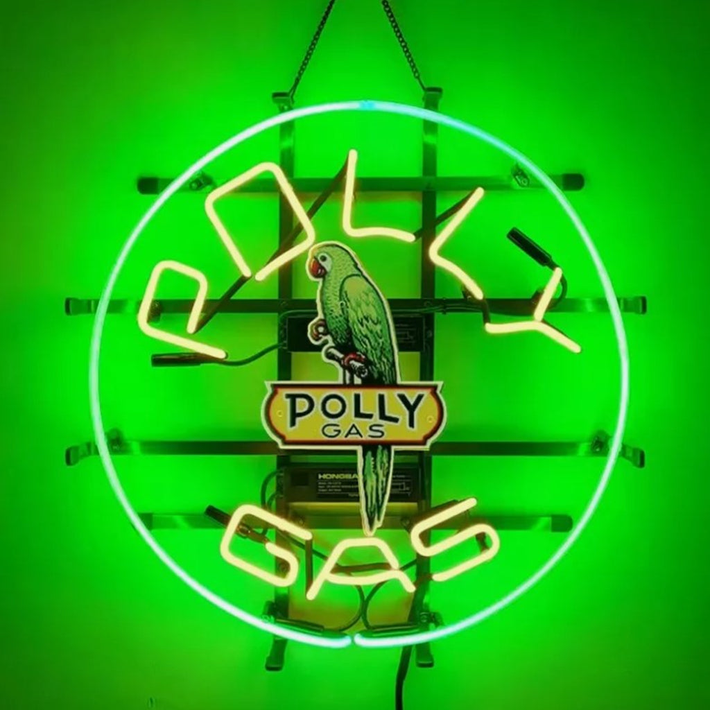 Parrot Polly Gas Neon Signs - MEX299-  DRIVEN - 1