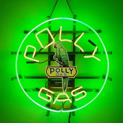 Parrot Polly Gas Neon Signs - MEX299-  DRIVEN - 1