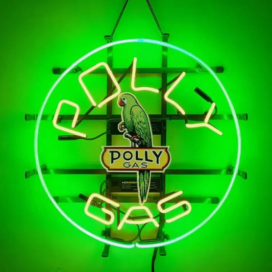 Parrot Polly Gas Neon Signs - MEX299-  DRIVEN - 1