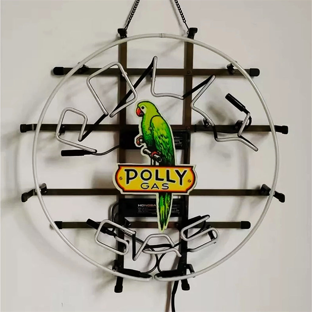 Parrot Polly Gas Neon Signs - MEX299-  DRIVEN - 3