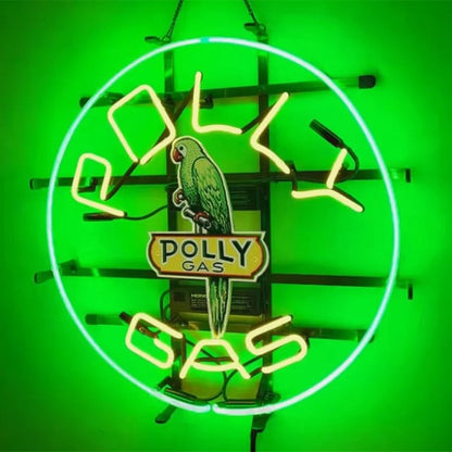 Parrot Polly Gas Neon Signs - MEX299-  DRIVEN - 2