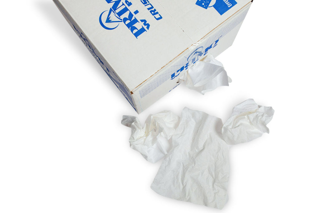 PRIMO® | Professional Shop Towels |  White Shop Towels Crushpack (DO) | 400 Ct - 594502-  DRIVEN - 4