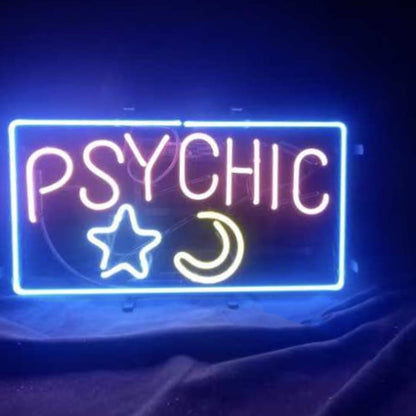 Psychic Moon Star Neon Signs - MEX085-  DRIVEN - 1