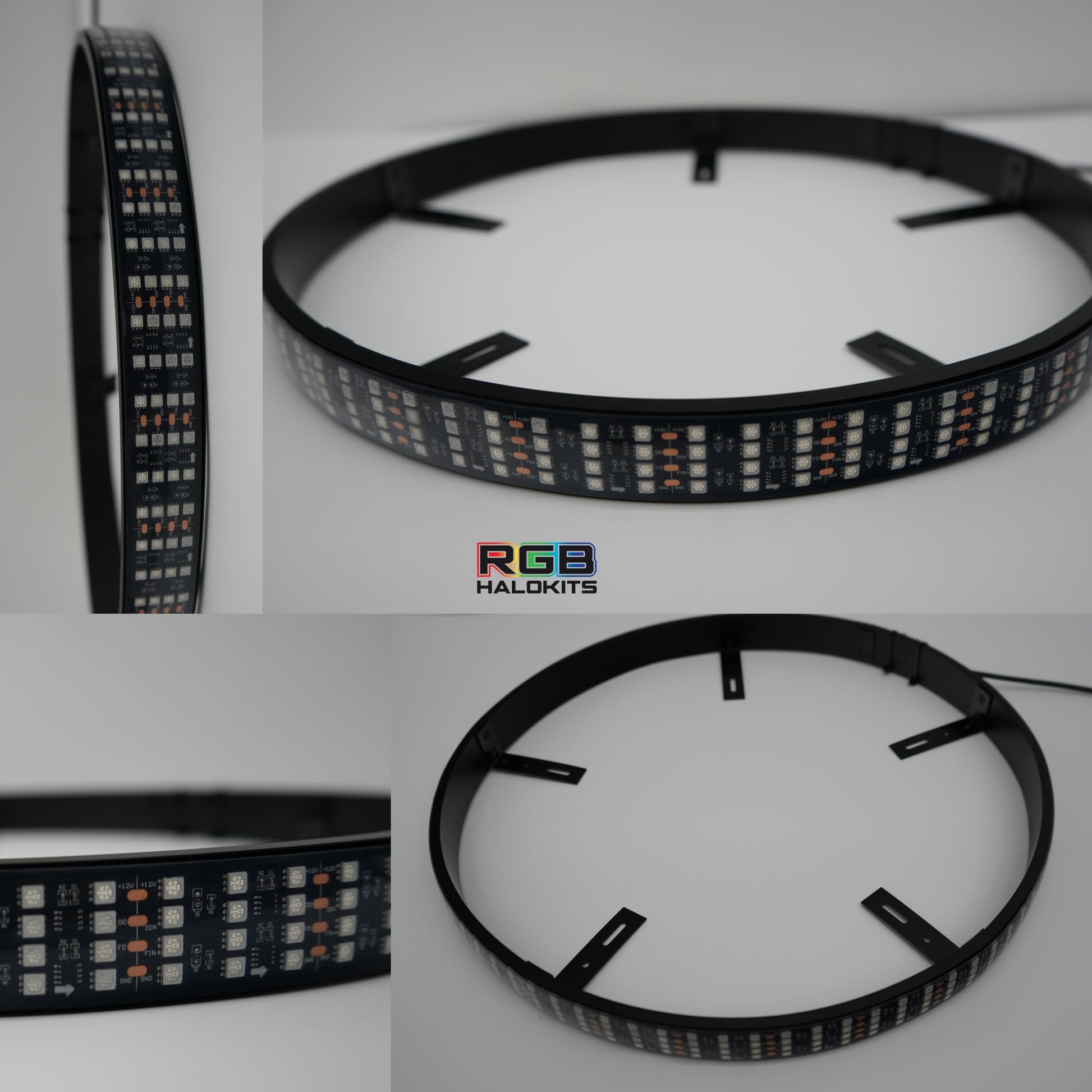 Quad 4 Row LED Wheel Ring Kit | Flow Series - L2 | L6 | L10 | P2 - BX 13-L1 | L6 | L10 |  P2 -BX 13-  DRIVEN - 2
