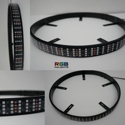 Quad 4 Row LED Wheel Ring Kit | Flow Series - L2 | L6 | L10 | P2 - BX 13-L1 | L6 | L10 |  P2 -BX 13-  DRIVEN - 2