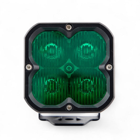 Race Series Flood LED Pod Green