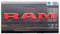 RAM Tailgate Emblem Overlay Decal   - 2015-2018 Ram Rebel