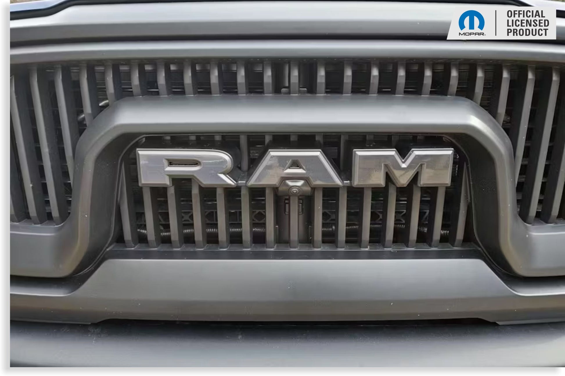 RAM Grille Emblem Overlay Decal   - 2019-2024 Ram 2500 Power Wagon - Ram19:PowerWagon-F-01-Ram19:PowerWagon-F-03-Ram19:PowerWagon-F-02-Ram19:PowerWagon-F-04-Ram19:PowerWagon-F-05-  DRIVEN - 4