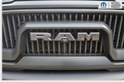 RAM Grille Emblem Overlay Decal   - 2019-2024 Ram 2500 Power Wagon - Ram19:PowerWagon-F-01-Ram19:PowerWagon-F-03-Ram19:PowerWagon-F-02-Ram19:PowerWagon-F-04-Ram19:PowerWagon-F-05-  DRIVEN - 4