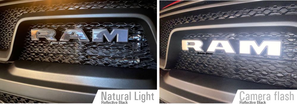 RAM Grille Emblem Overlay Decal   - 2019-2024 Ram 1500 - sku-43596718014651-sku-43596718047419-sku-43596718080187-sku-43596718112955-sku-43596718145723-  DRIVEN - 14