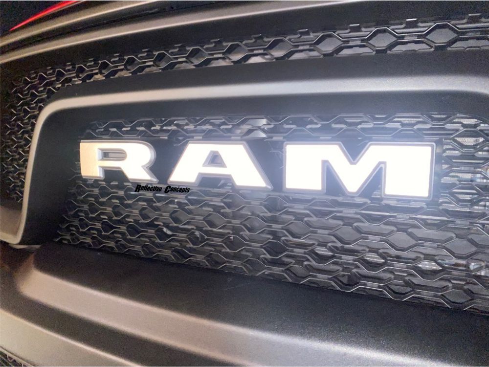 RAM Grille Emblem Overlay Decal   - 2019-2024 Ram 1500 Rebel - Ram19:Rebel-F-01-Ram19:Rebel-F-03-Ram19:Rebel-F-02-Ram19:Rebel-F-04-Ram19:Rebel-F-05-  DRIVEN - 10