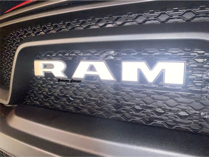 RAM Grille Emblem Overlay Decal   - 2019-2024 Ram 1500 Rebel - Ram19:Rebel-F-01-Ram19:Rebel-F-03-Ram19:Rebel-F-02-Ram19:Rebel-F-04-Ram19:Rebel-F-05-  DRIVEN - 10