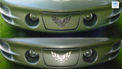 Front License Plate Cover Overlay Decal - 98-02 Firebird - FB:Front-01-FB:Front-02-FB:Front-03-FB:Front-04-FB:Front-05-  DRIVEN - 5