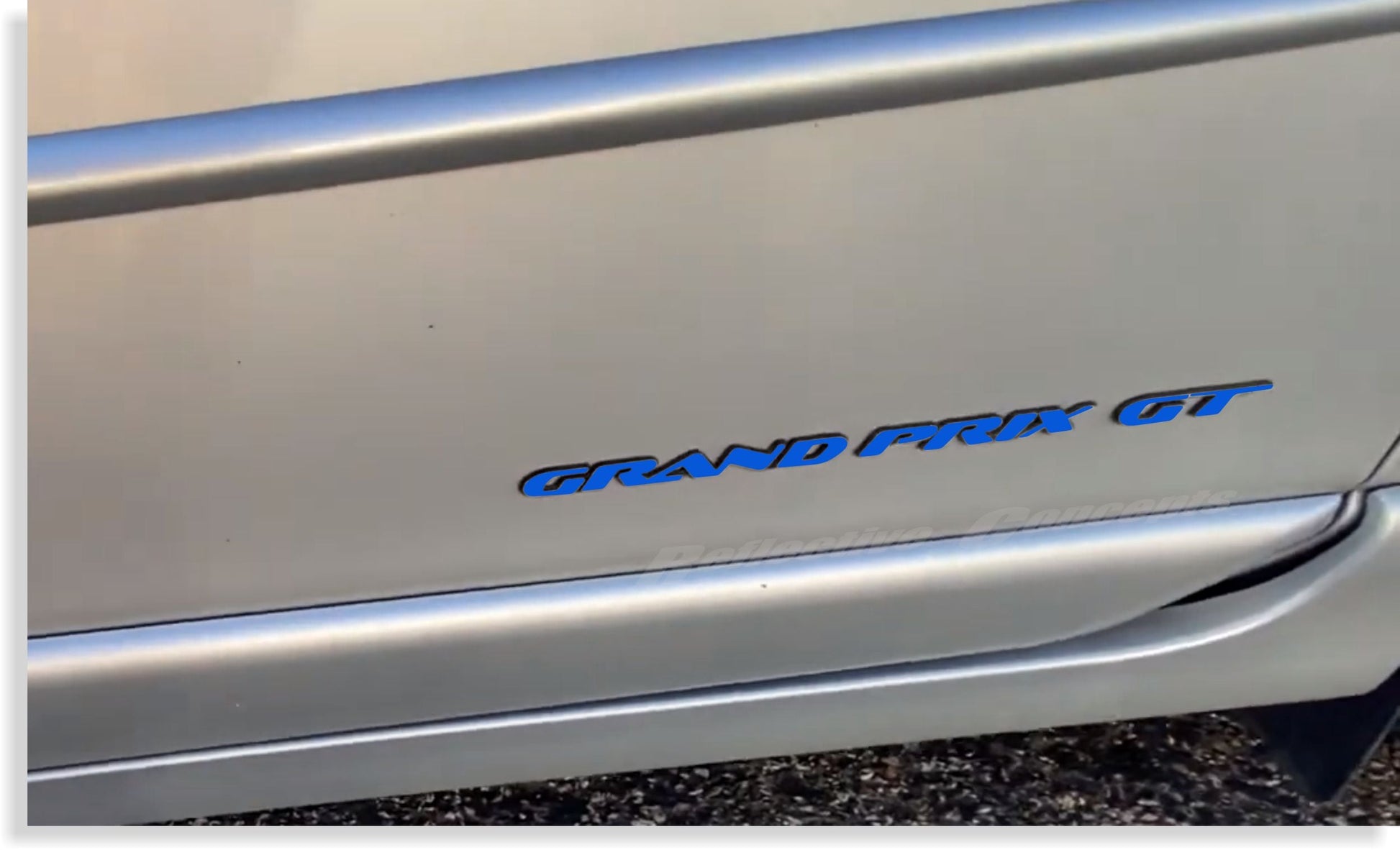 Door and Trunk Badge Overlays set of 3 - 97-03 Grand Prix GT - PO:GP:G6:GT-B-01-PO:GP:G6:GT-B-02-PO:GP:G6:GT-B-03-PO:GP:G6:GT-B-04-PO:GP:G6:GT-B-05-  DRIVEN - 9