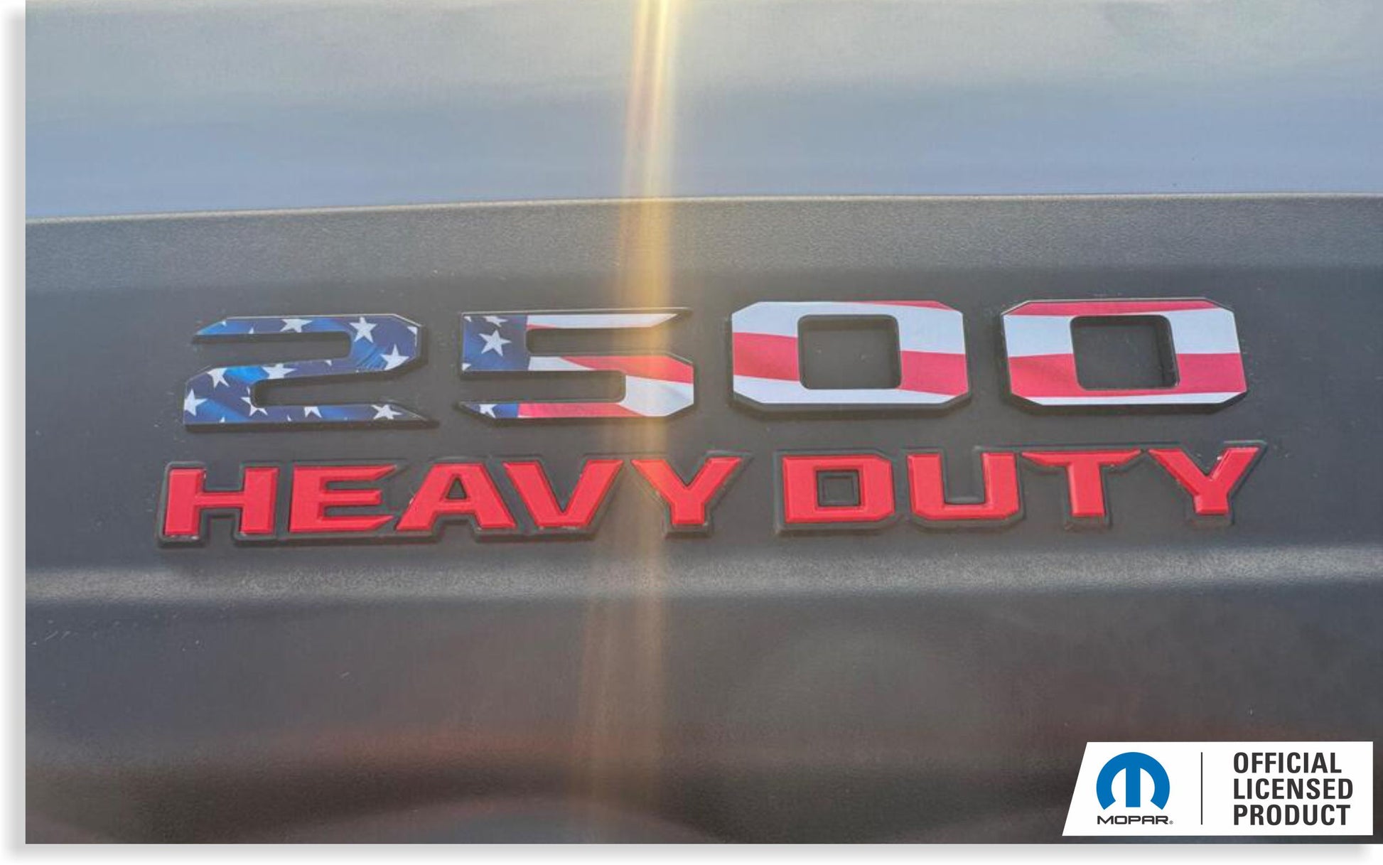 2500 Sport Performance Hood Emblem Number Overlay Decals - 2023-2026 Ram 2500 Laramie, Rebel, Power Wagon - sku-44749068468411-sku-44749068533947-sku-44749068566715-sku-44749068599483-sku-44749068632251-  DRIVEN - 4