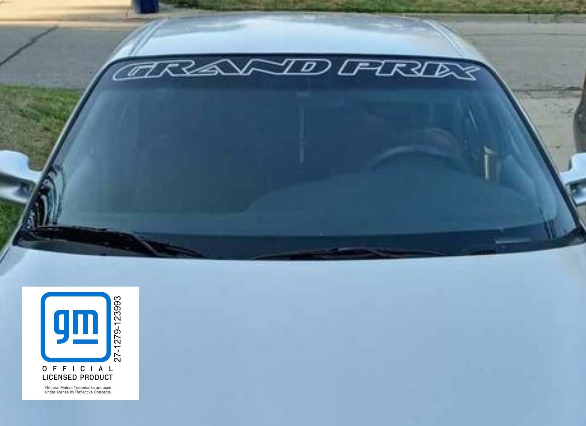 GRAND PRIX Windshield Banner Decal - 97-03 Grand Prix - PO:GP:G6:WINDSHIELD-GPO-01-PO:GP:G6:WINDSHIELD-GPO-02-PO:GP:G6:WINDSHIELD-GPO-03-PO:GP:G6:WINDSHIELD-GPO-04-PO:GP:G6:WINDSHIELD-GPO-05-  DRIVEN - 2