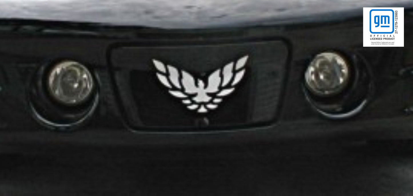 Front License Plate Cover Overlay Decal - 98-02 Firebird - FB:Front-01-FB:Front-02-FB:Front-03-FB:Front-04-FB:Front-05-  DRIVEN - 4