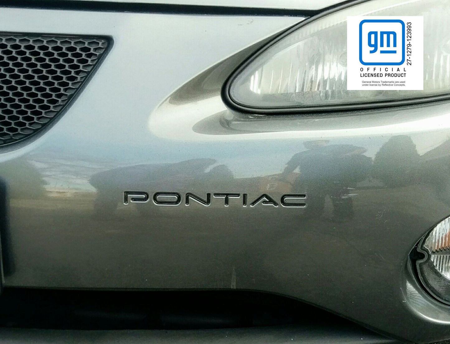 Front Inlay Lettering Decal - 04-08 Grand Prix - PO:GP:G7:F-01-PO:GP:G7:F-02-PO:GP:G7:F-03-PO:GP:G7:F-04-PO:GP:G7:F-05-  DRIVEN - 2