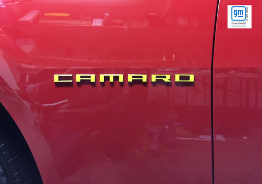 Fender Emblem Overlay Decal (pair) - 2010-2015 Camaro - CAM:5:CAMARO-B-01-CAM:5:CAMARO-B-02-CAM:5:CAMARO-B-03-CAM:5:CAMARO-B-05-CAM:5:CAMARO-B-06-  DRIVEN - 1