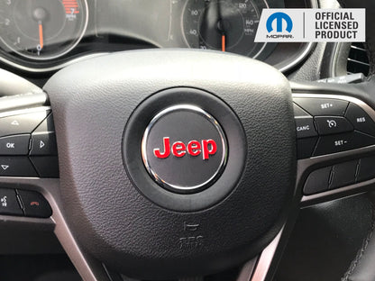 Steering Wheel Emblem Overlay Decal   - 11-21 Grand Cherokee - Jeep-SWO:1117GrandCherokee-01-Jeep-SWO:1117GrandCherokee-02-Jeep-SWO:1117GrandCherokee-03-Jeep-SWO:1117GrandCherokee-04-Jeep-SWO:1117GrandCherokee-05-  DRIVEN - 6