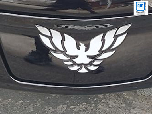 Front License Plate Cover Overlay Decal - 98-02 Firebird - FB:Front-01-FB:Front-02-FB:Front-03-FB:Front-04-FB:Front-05-  DRIVEN - 1