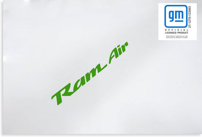 Ram Air  Decal - G8 - PO:G8:RA-01-PO:G8:RA-02-PO:G8:RA-03-PO:G8:RA-04-PO:G8:RA-05-  DRIVEN - 1