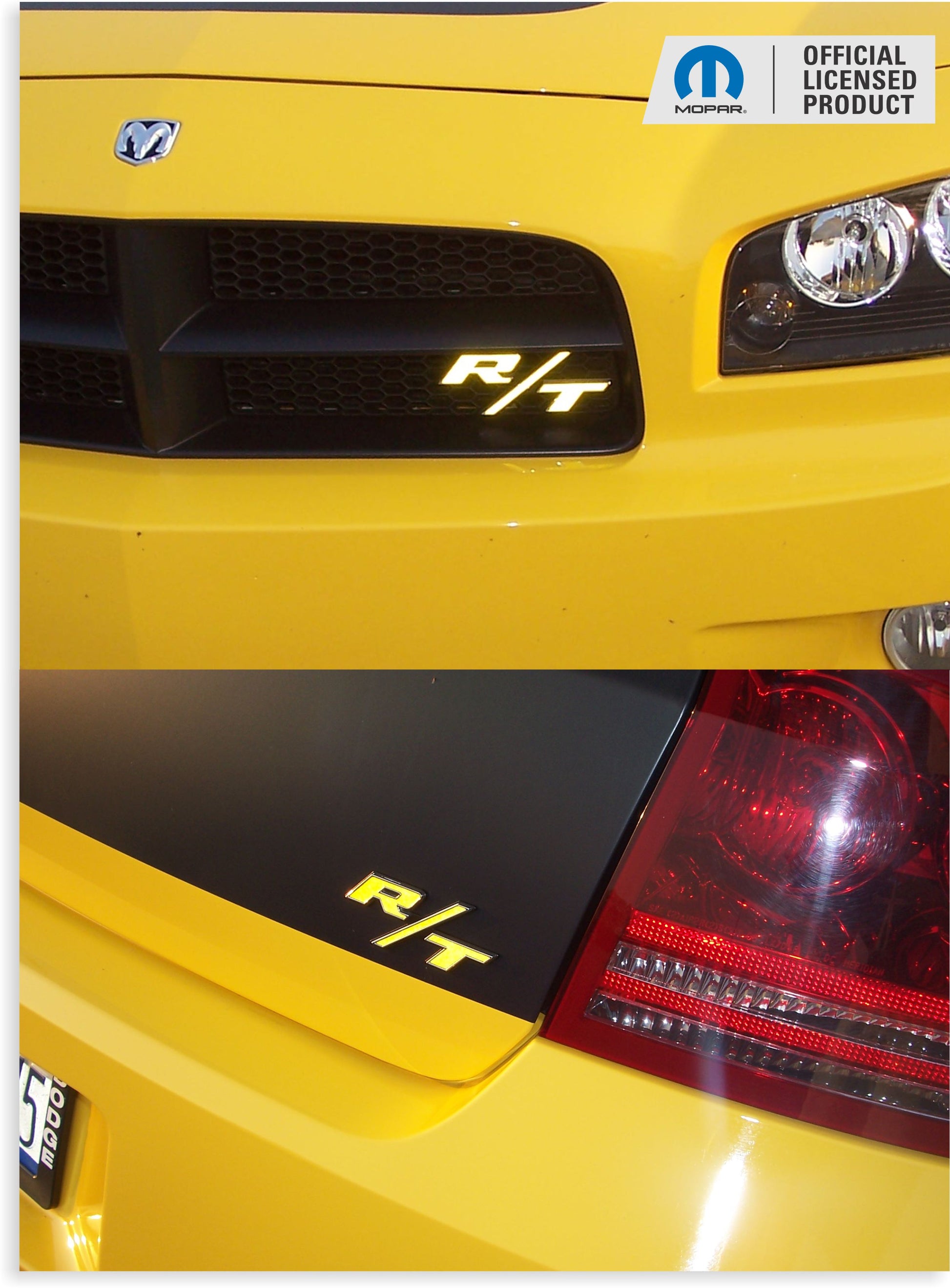 R/T Emblem Inlay Decals - 2011-2014 Charger Daytona R/T - sku-43596728565947-sku-43596728598715-sku-43596728631483-sku-43596728664251-sku-43596728697019-  DRIVEN - 3