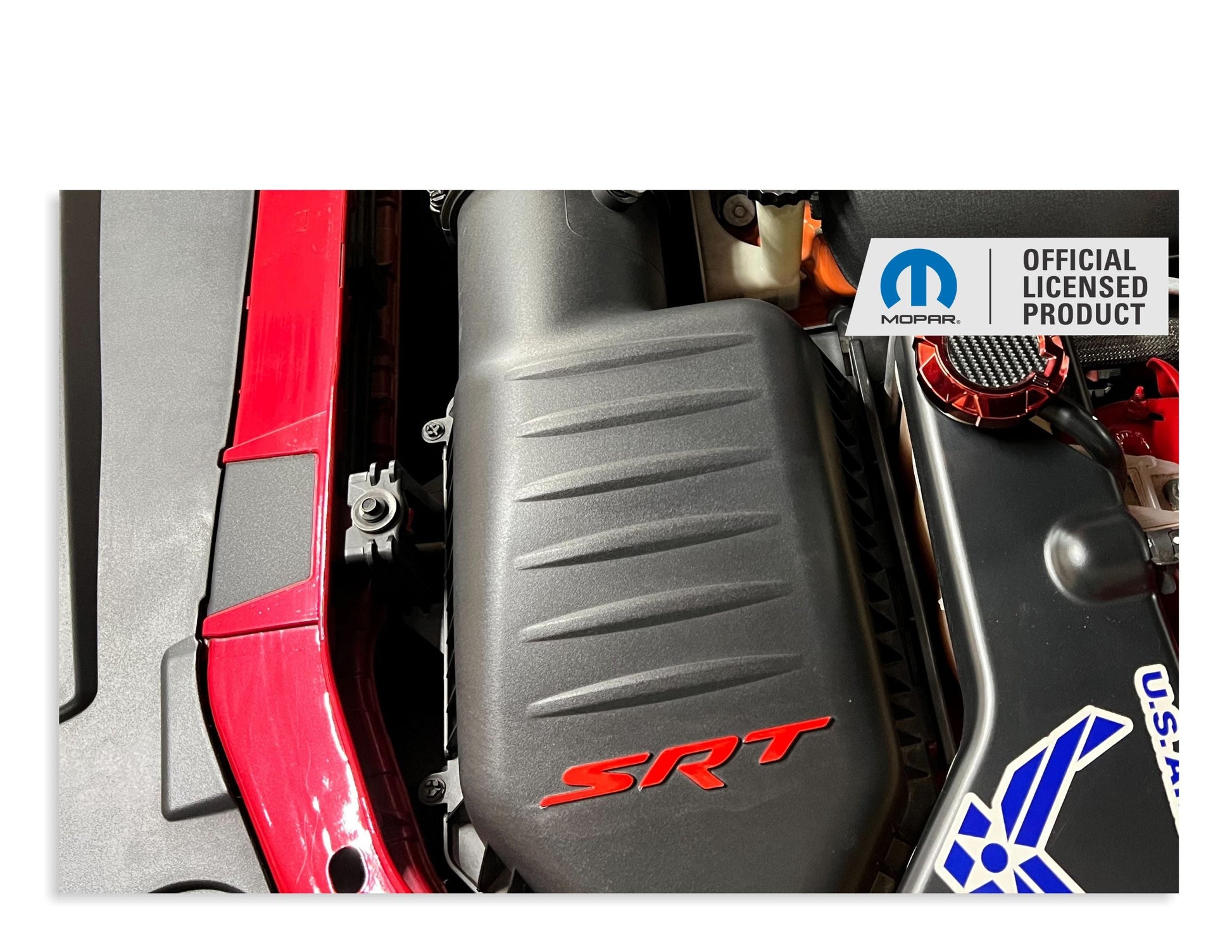 SRT  Airbox Lettering and Stripe Decals  - Challenger SRT Hellcat - sku-42864715989179-sku-42864716120251-sku-42864716218555-sku-42864716349627-sku-42864716480699-  DRIVEN - 1