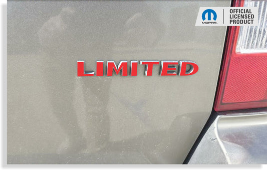 LIMITED Emblem Overlay Decal - 2007-2015 Jeep Compass - Limited-B:Compass-01-Limited-B:Compass-02-Limited-B:Compass-03-Limited-B:Compass-04-Limited-B:Compass-05-  DRIVEN - 1