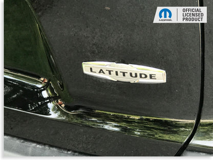 LATITUDE Emblem Overlay Decal -Jeep Cherokee 14-21 - Cherokee:Latitude-B-01-Cherokee:Latitude-B-02-Cherokee:Latitude-B-03-Cherokee:Latitude-B-04-Cherokee:Latitude-B-05-  DRIVEN - 1